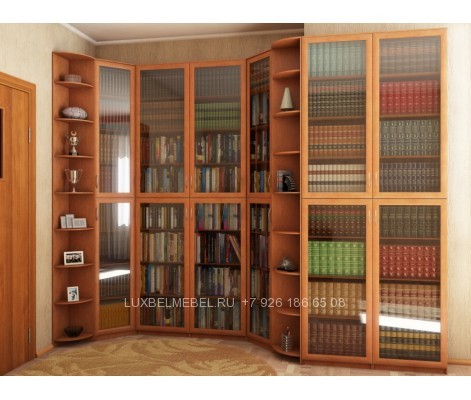 Библиотека для кабинета из дсп  модель 1514